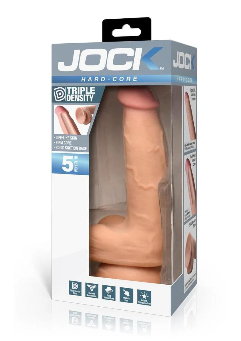 Jock Hard Core Triple Density Dildo with Balls - Image 4