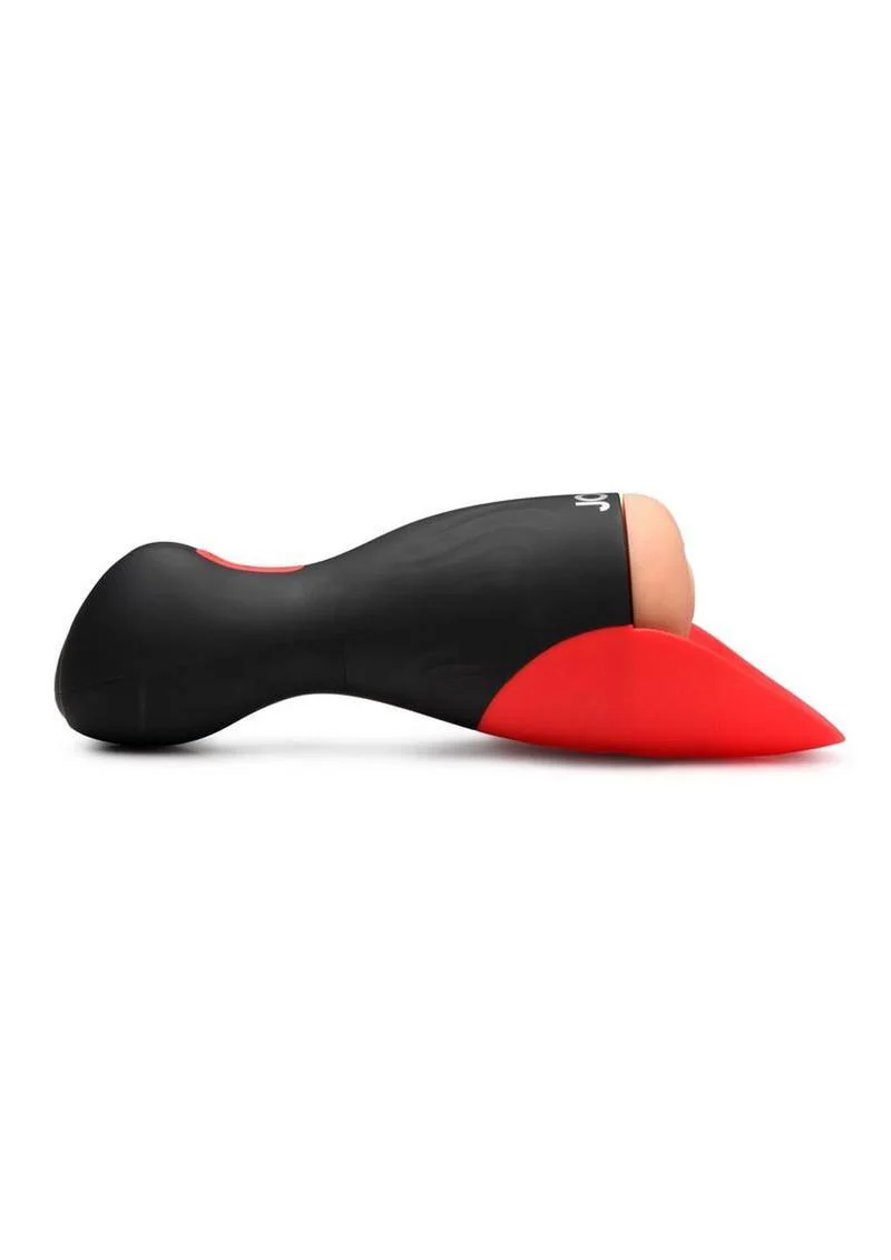 Jock Sucking and Vibrating Rechargeable Pussy Masturbator - Image 3