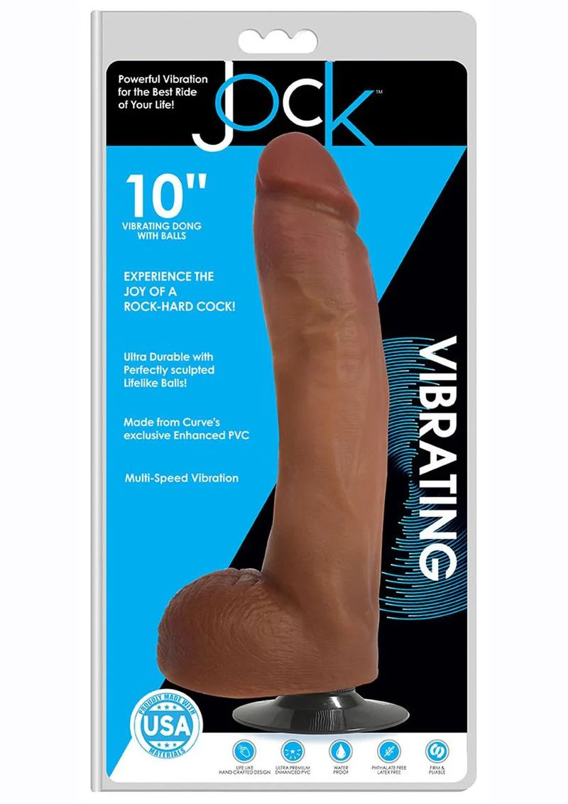 Jock Vibrating Dildo with Balls - Image 12