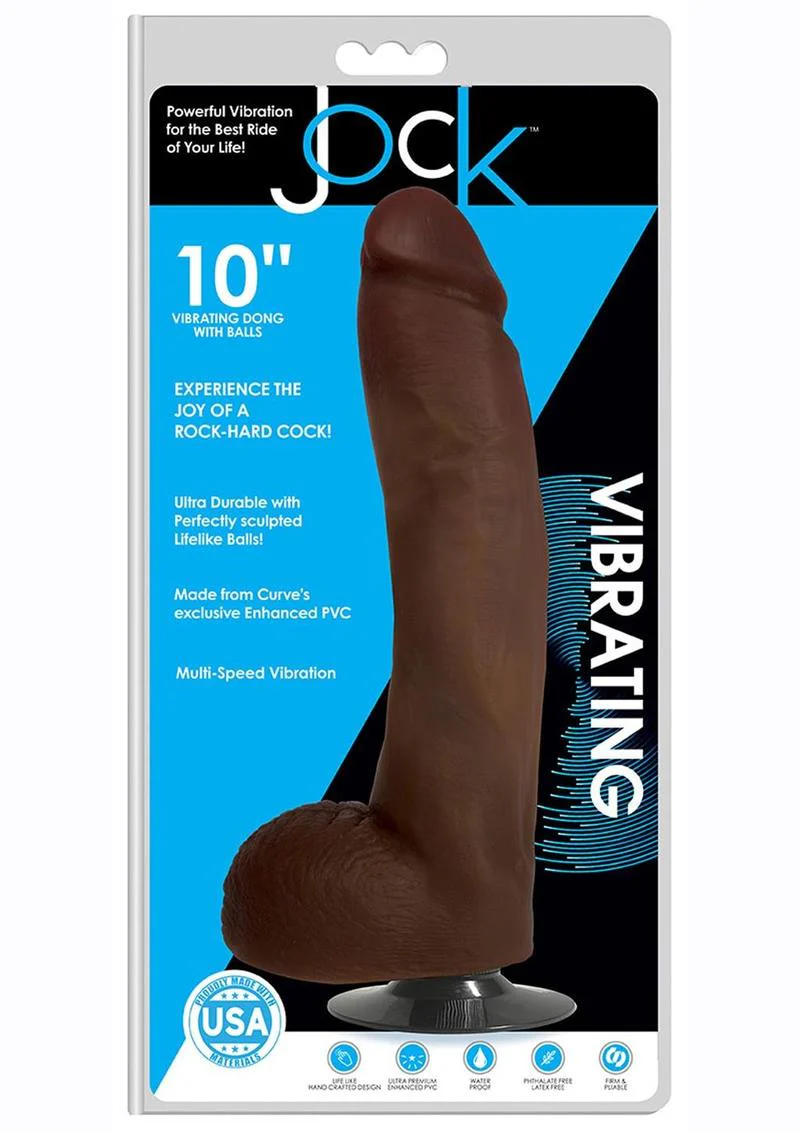 Jock Vibrating Dildo with Balls - Image 13
