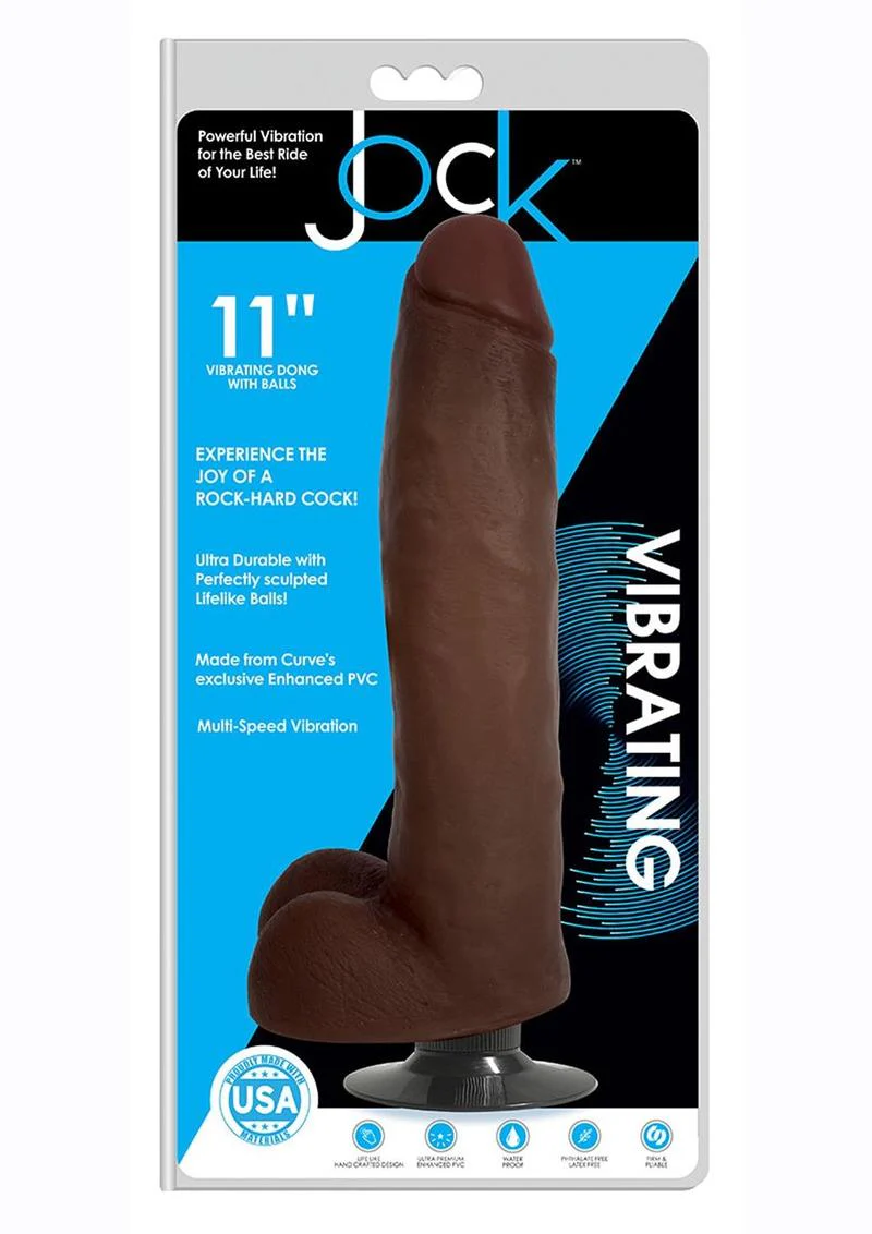 Jock Vibrating Dildo with Balls - Image 15