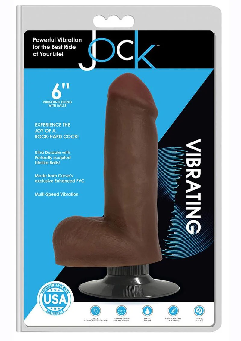 Jock Vibrating Dildo with Balls - Image 17