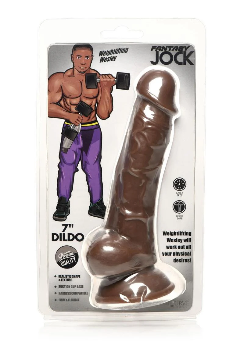 Jock Weightlifting Welsley Dildo with Balls - Image 2