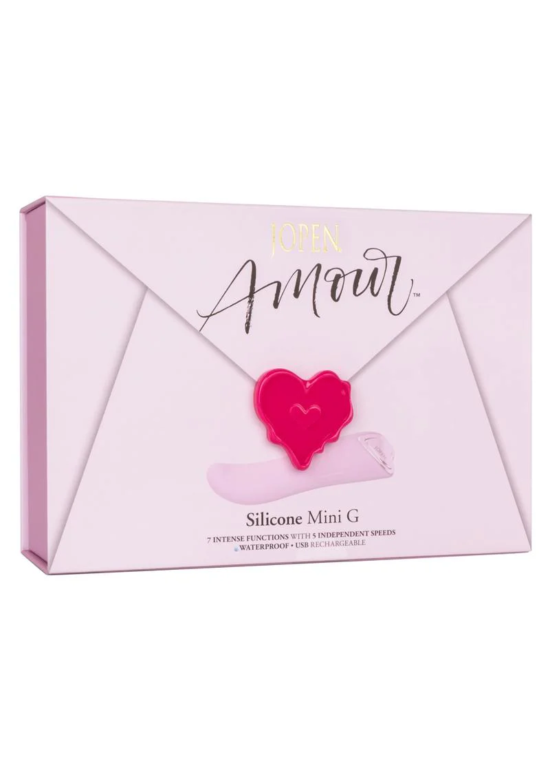 Jopen Amour Mini G Rechargeable Silicone G-Spot Bullet Vibrator - Image 2