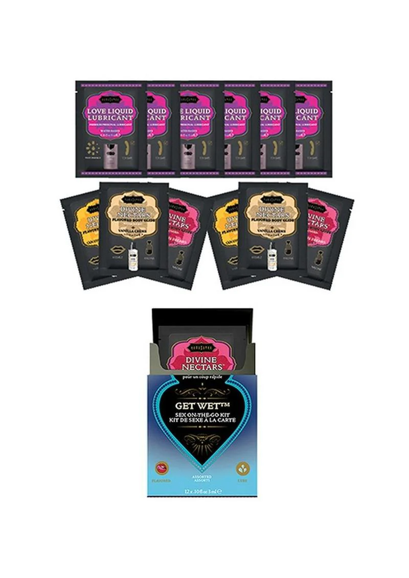 Kama Sutra Get Wet Sex-To-Go Kit - Image 3