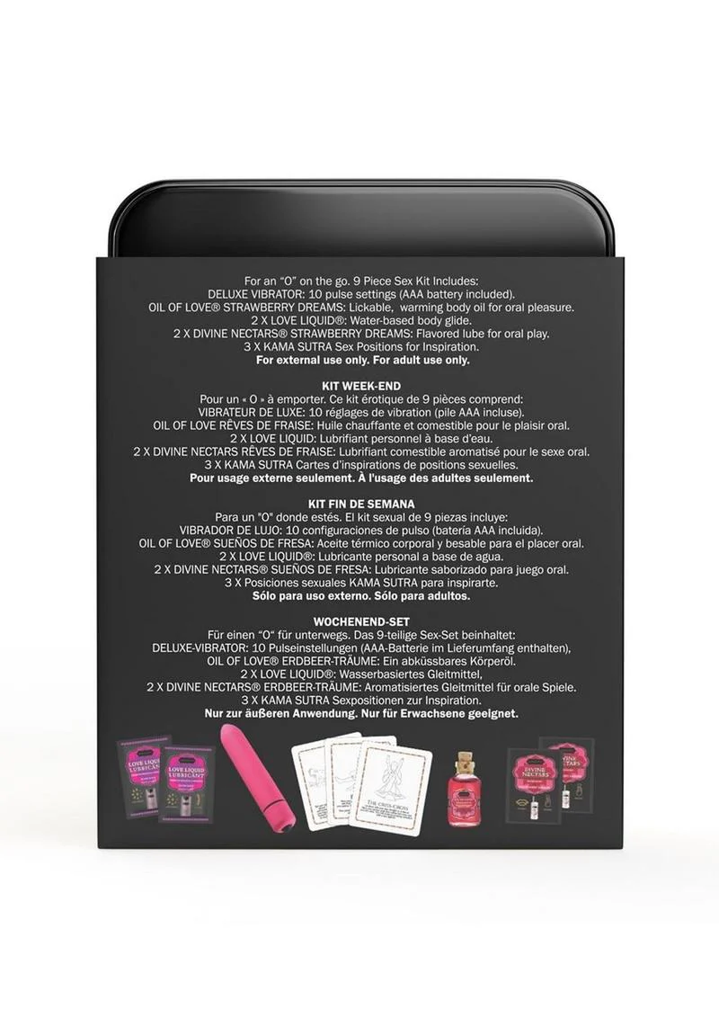 Kama Sutra Weekender Vibe Kit - Strawberry Dreams - Image 3