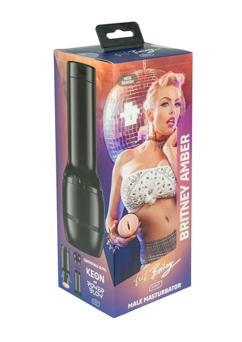 Kiiroo Feel Stars Collection Britney Amber Pussy Stroker - Pbc - Image 2