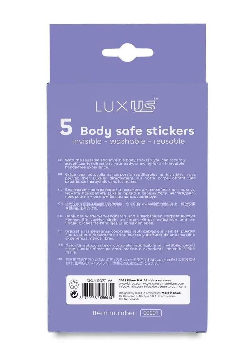 Kiiroo Luxus Stickers - Image 3