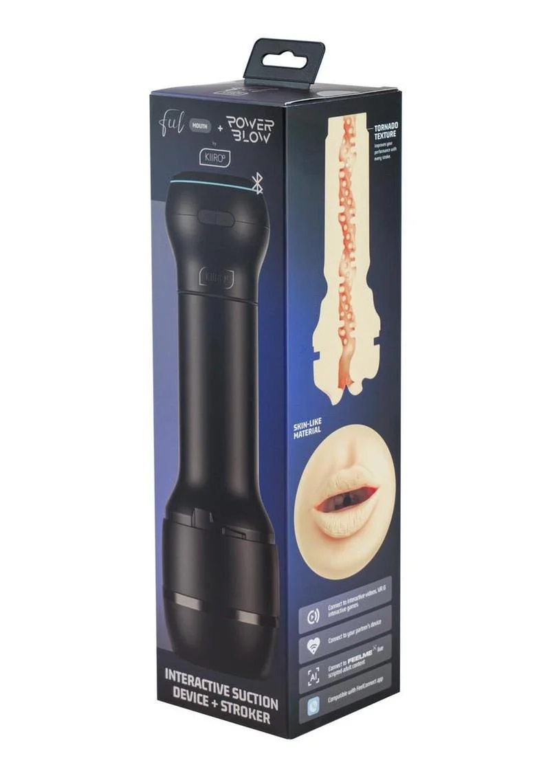 Kiiroo Powerblow and Feel Mouth Stroker Kit - Mouth - Image 3