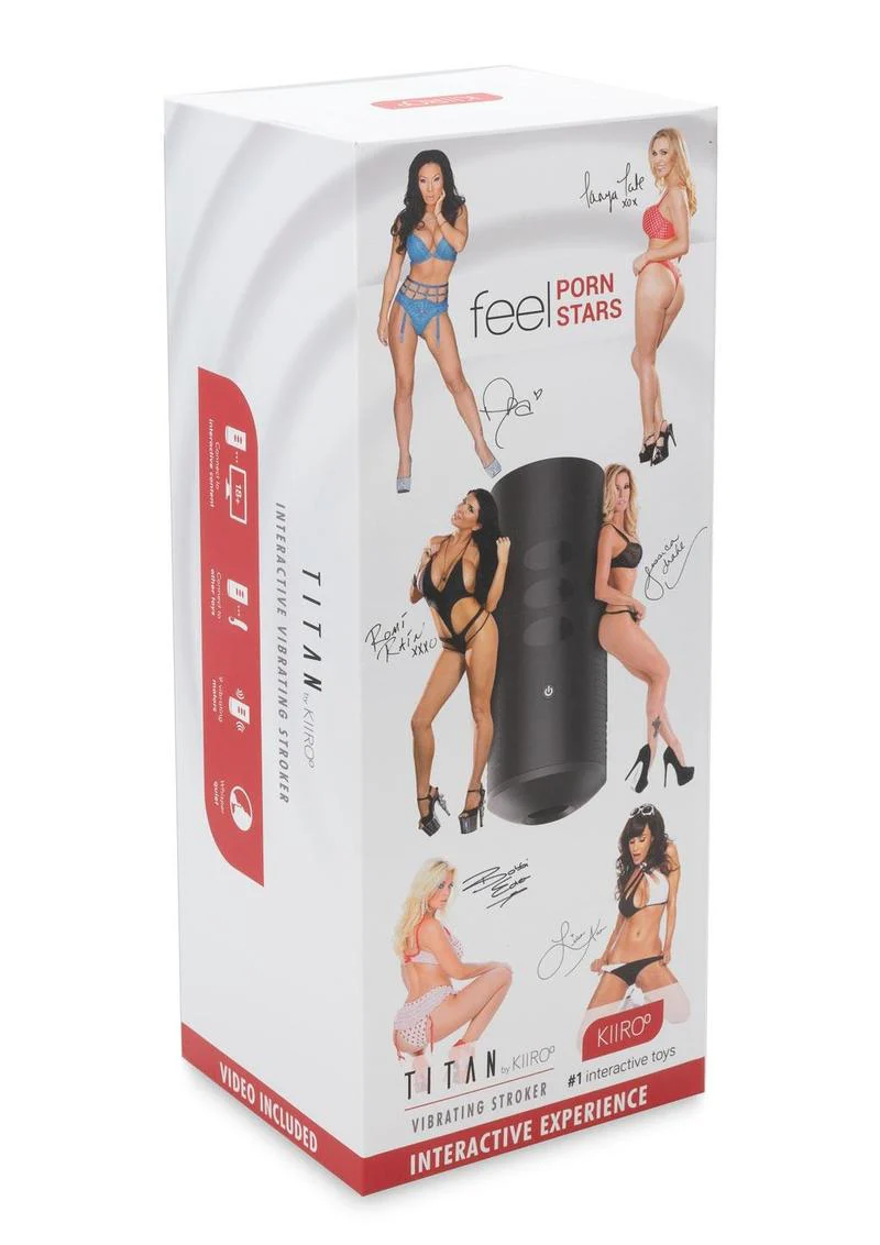 Kiiroo Titan Interactive Vibrating Feel Pornstar Experience Masturbator - Image 2