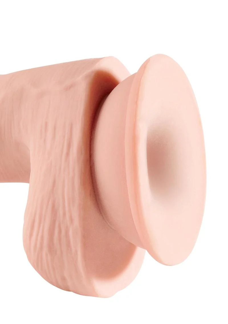 King Cock Plus Triple Density Dildo with Balls - Image 14