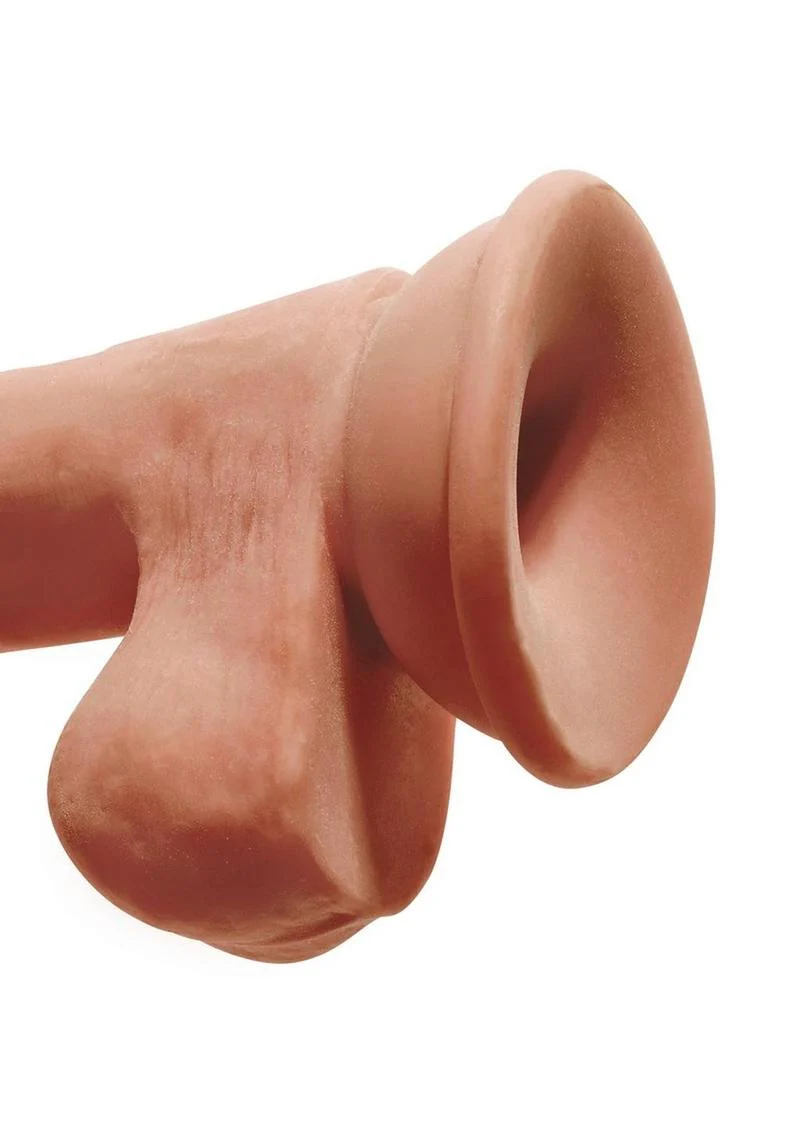King Cock Plus Triple Density Dildo with Balls - Image 16