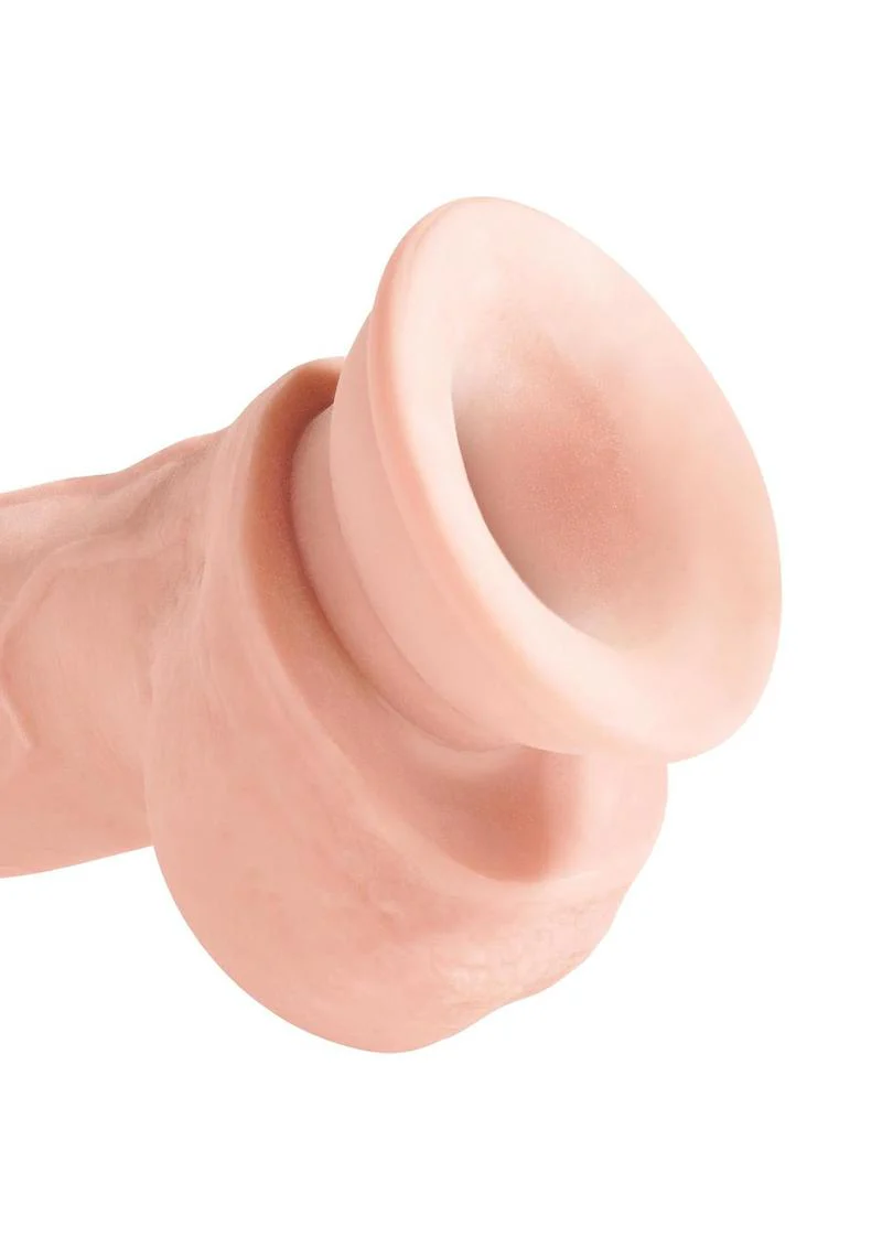 King Cock Plus Triple Density Dildo with Balls - Image 23