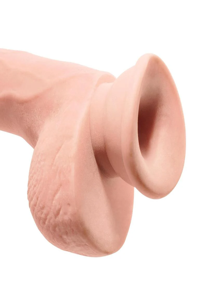 King Cock Plus Triple Density Dildo with Balls - Image 25