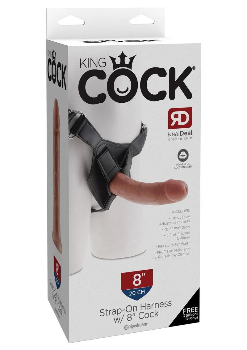King Cock Strap-On Harness with Dildo - Image 19
