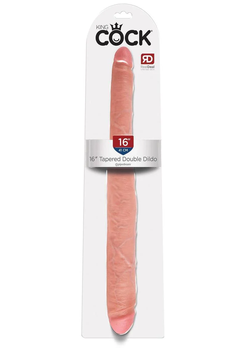 King Cock Tapered Double Dildo - Image 2