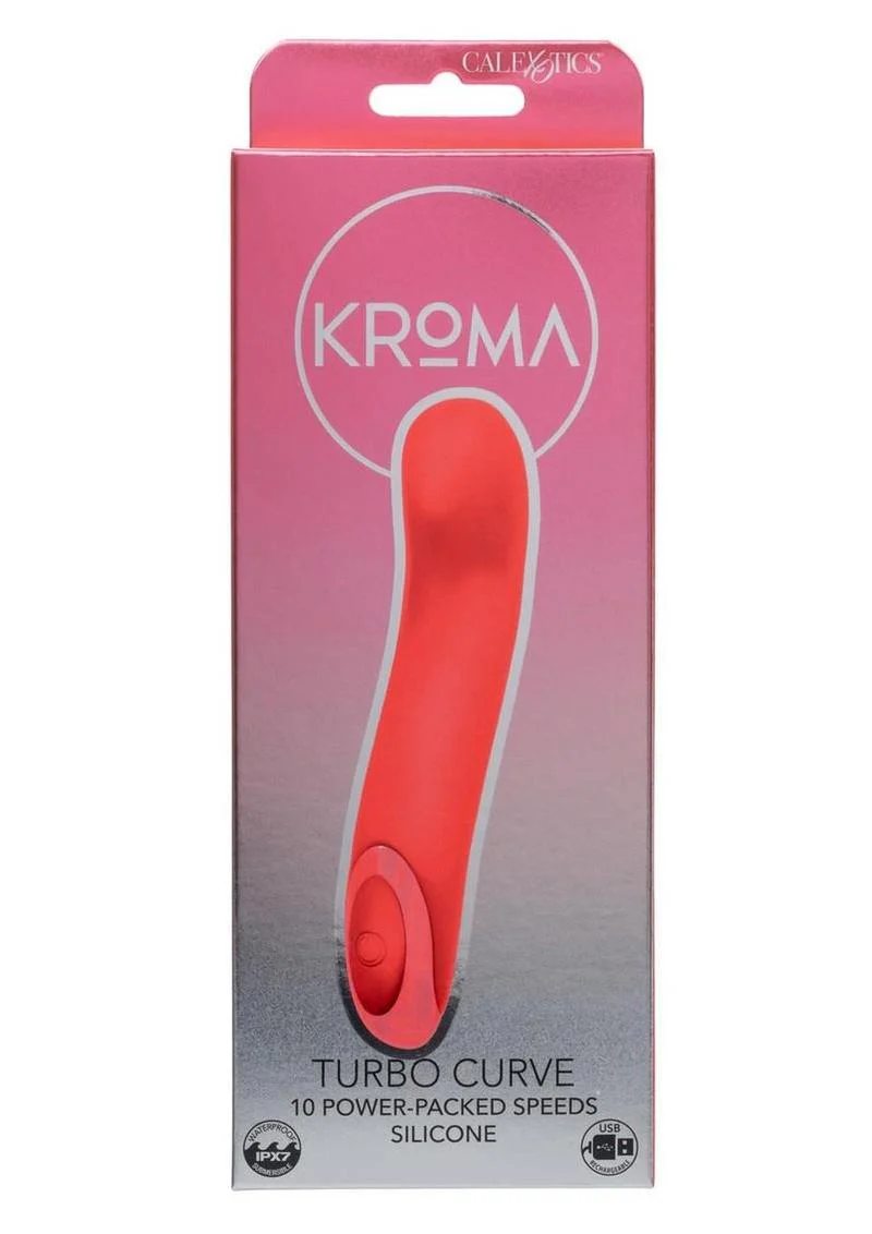 Kroma Turbo Curve Rechargeable Silicone Vibrator - Image 2