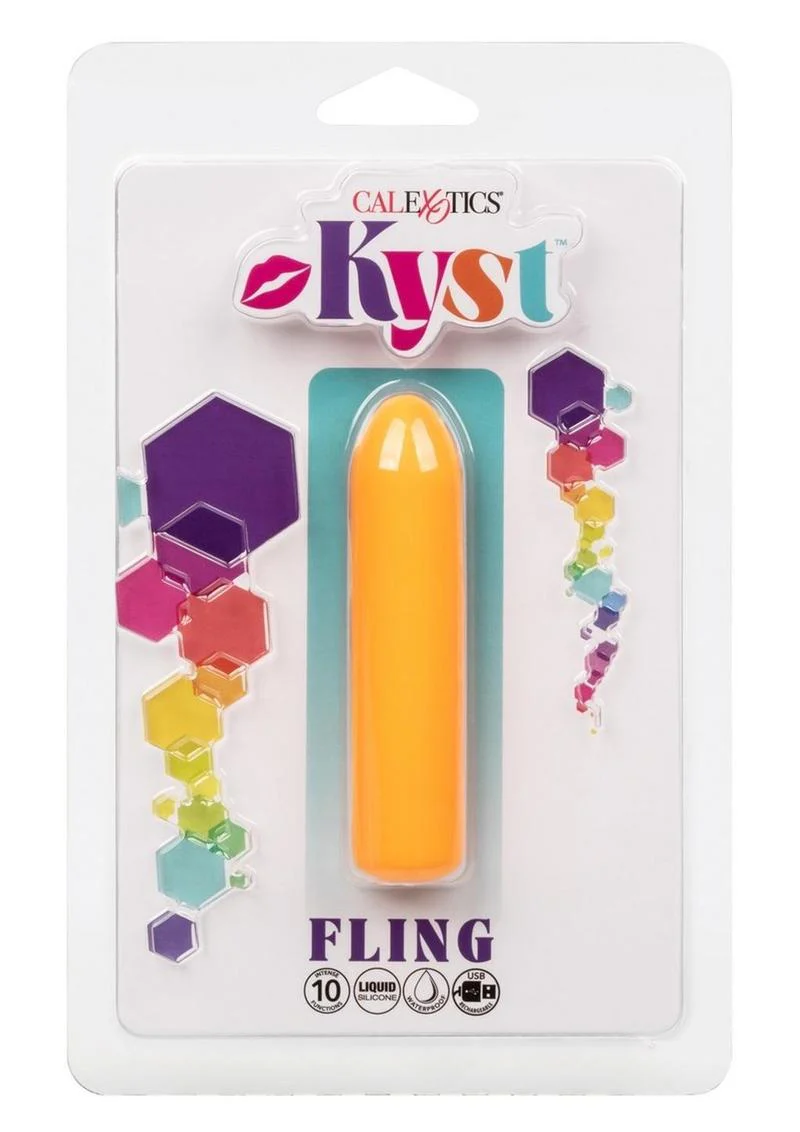 Kyst Fling Rechargeable Silicone Bullet Massager - Image 2