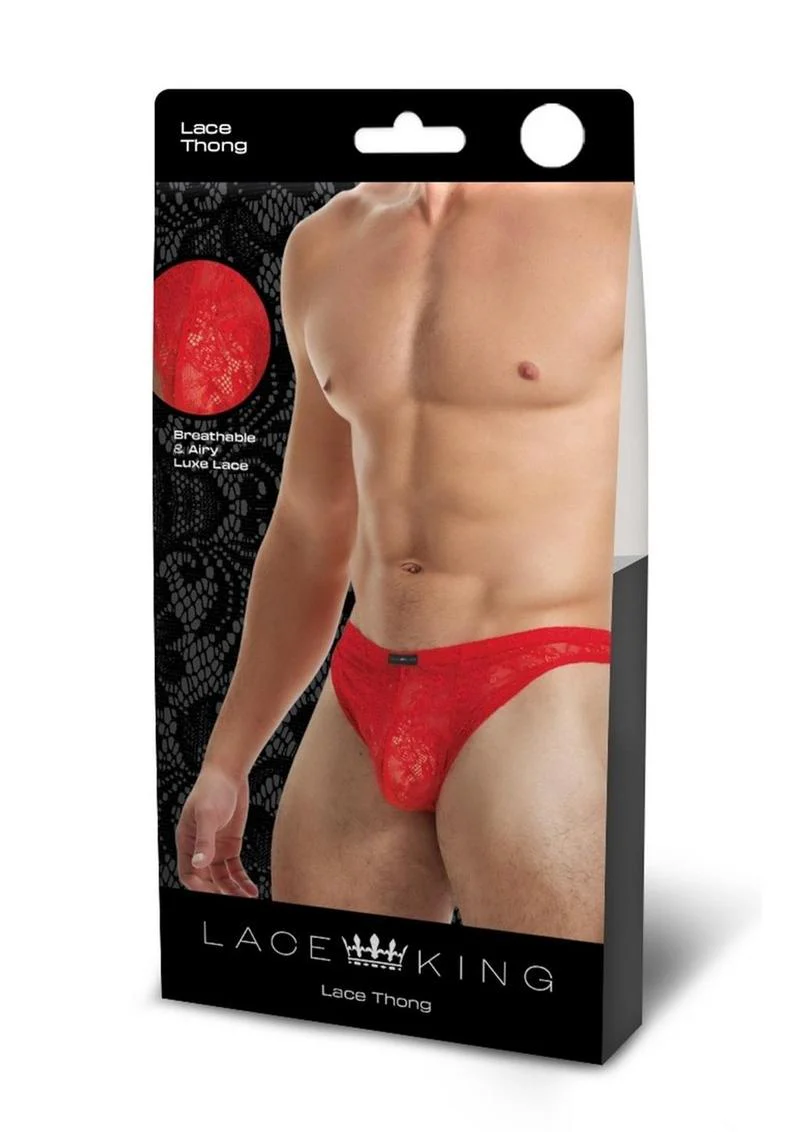 Lace King Lace Thong - Medlum - Image 6
