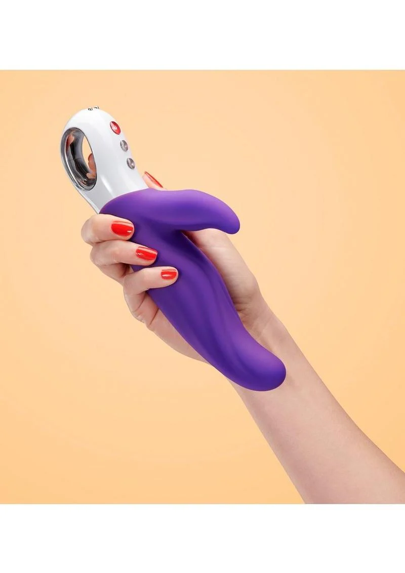 Lady Bi Silicone Vibrator with Clitoral Stimulator - Image 4