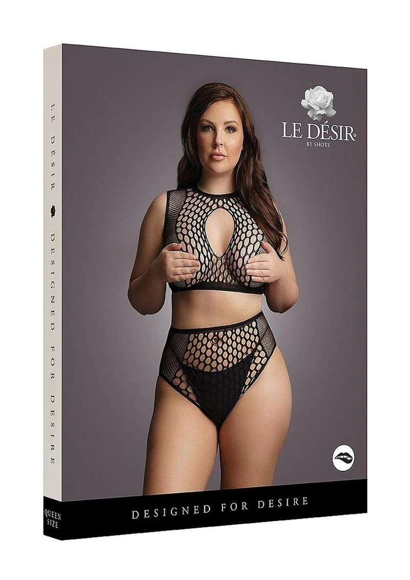 Le Desir Duo Net Key Hole Bra - Image 10