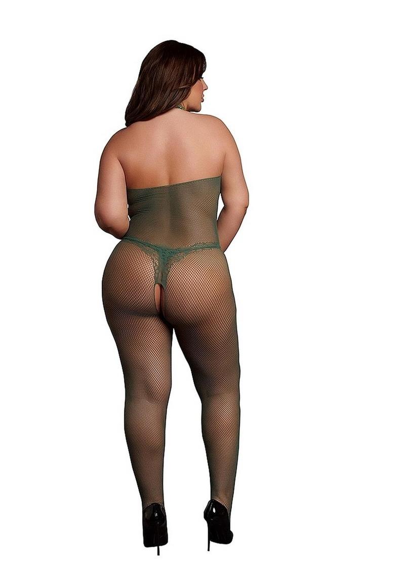 Le Desir Fishnet Lace Bodystocking - Image 5