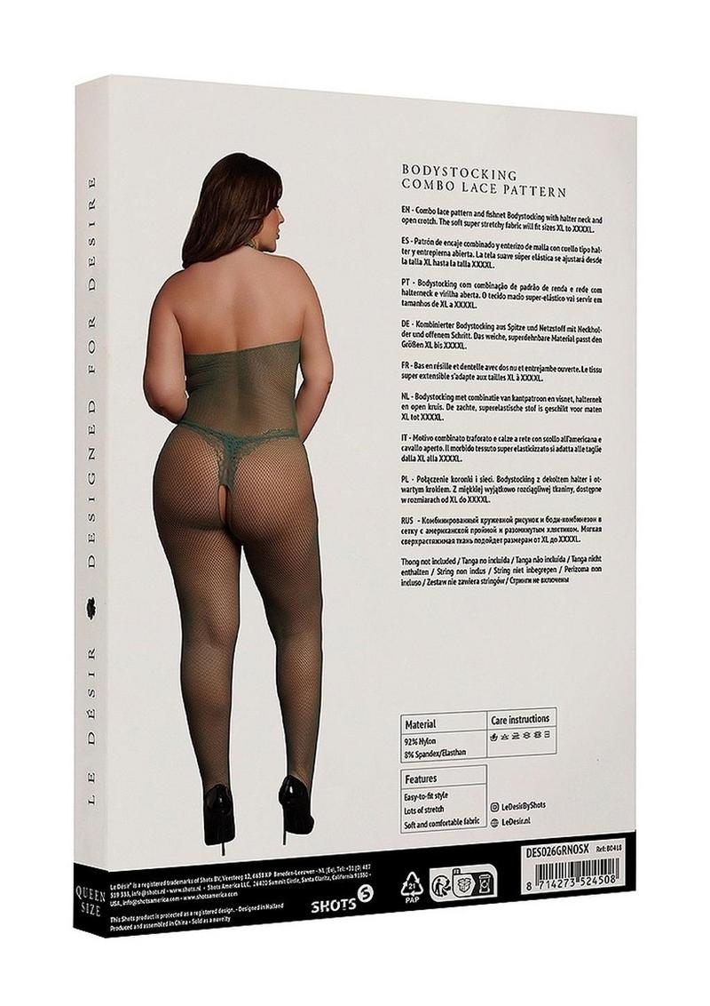Le Desir Fishnet Lace Bodystocking - Image 6