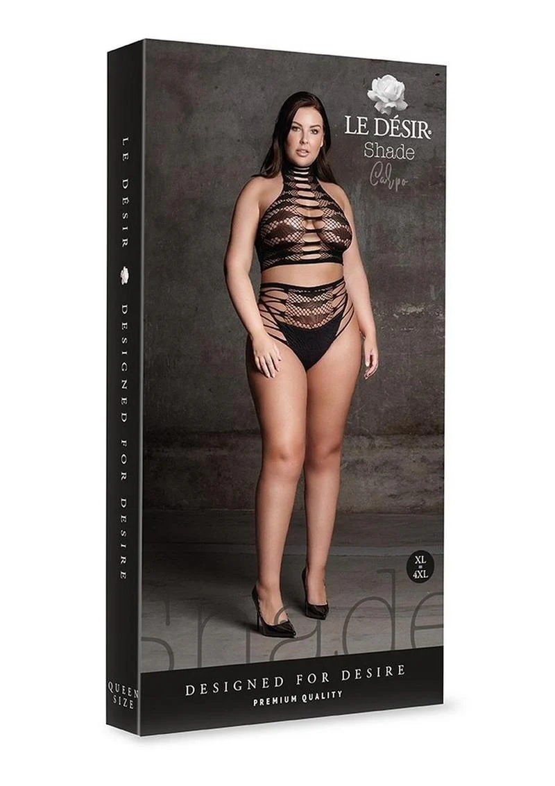 Le Desir Shade Carpo Xlvi Two Piece with Turtleneck, Crop Top and Pantie - Image 6