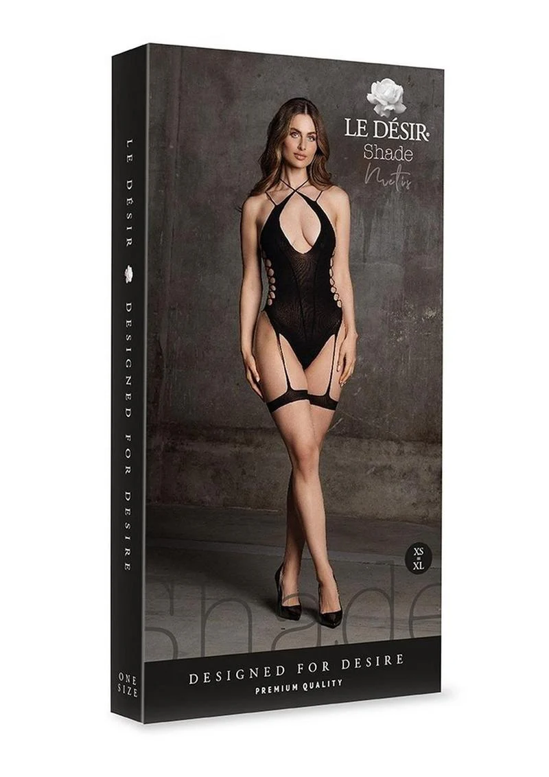 Le Desir Shade Metis Xvi Body with Garter and Crossed Neckline - Image 3