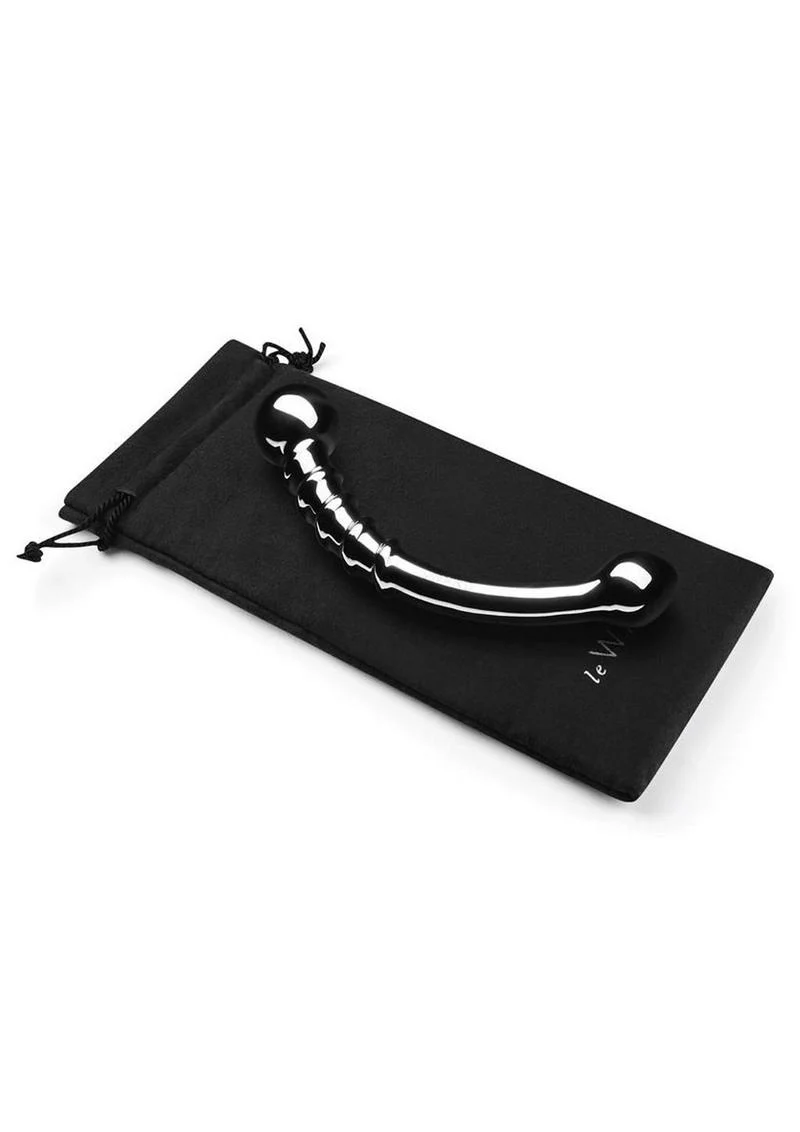 Le Wand Bow Dual End Dildo - Stainless - Image 4