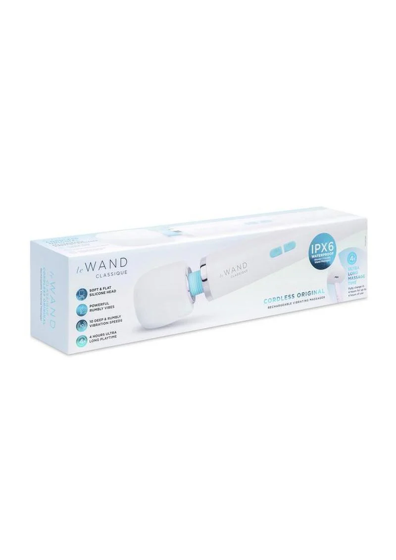 Le Wand Classique Rechargeable Silicone Wand Massager