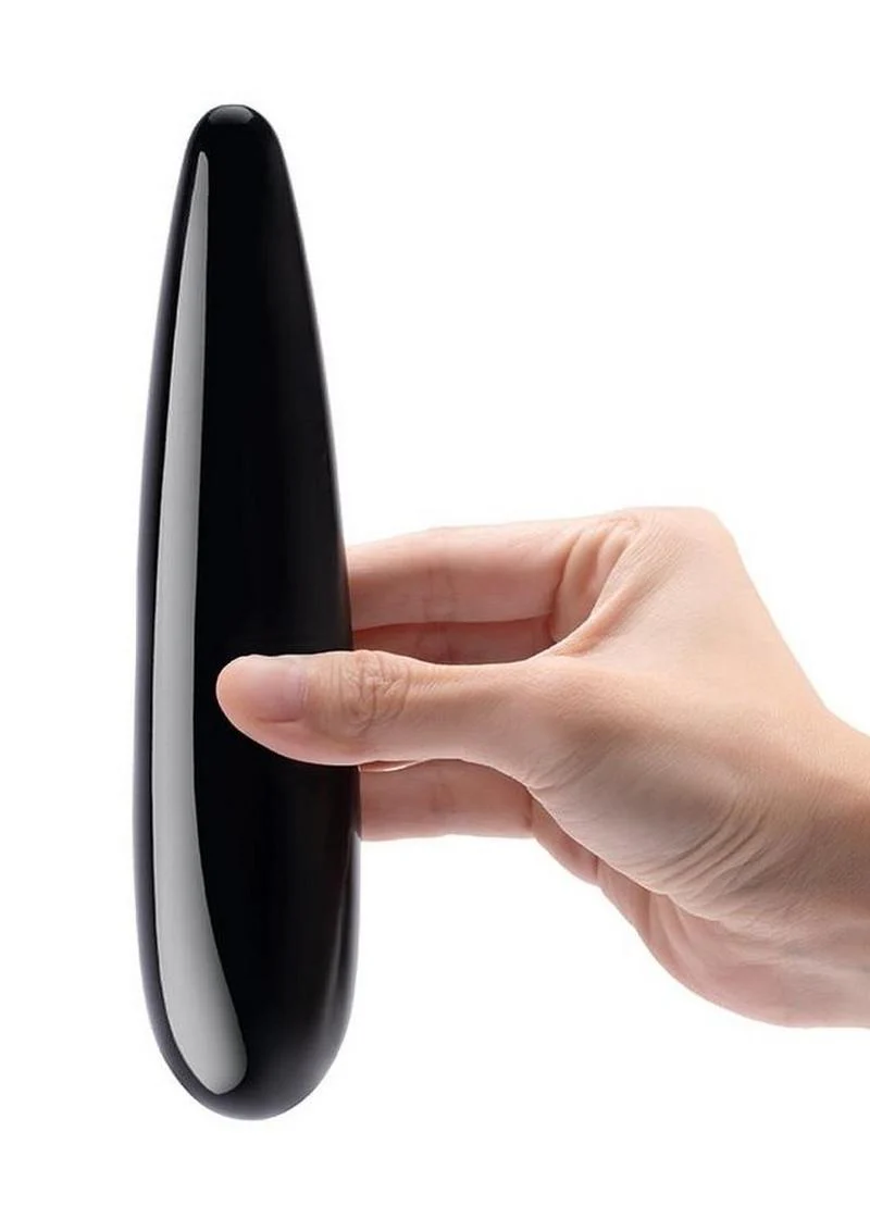 Le Wand Crystal Wand Probe with Silicone Ring - Black Obsidian - Image 4