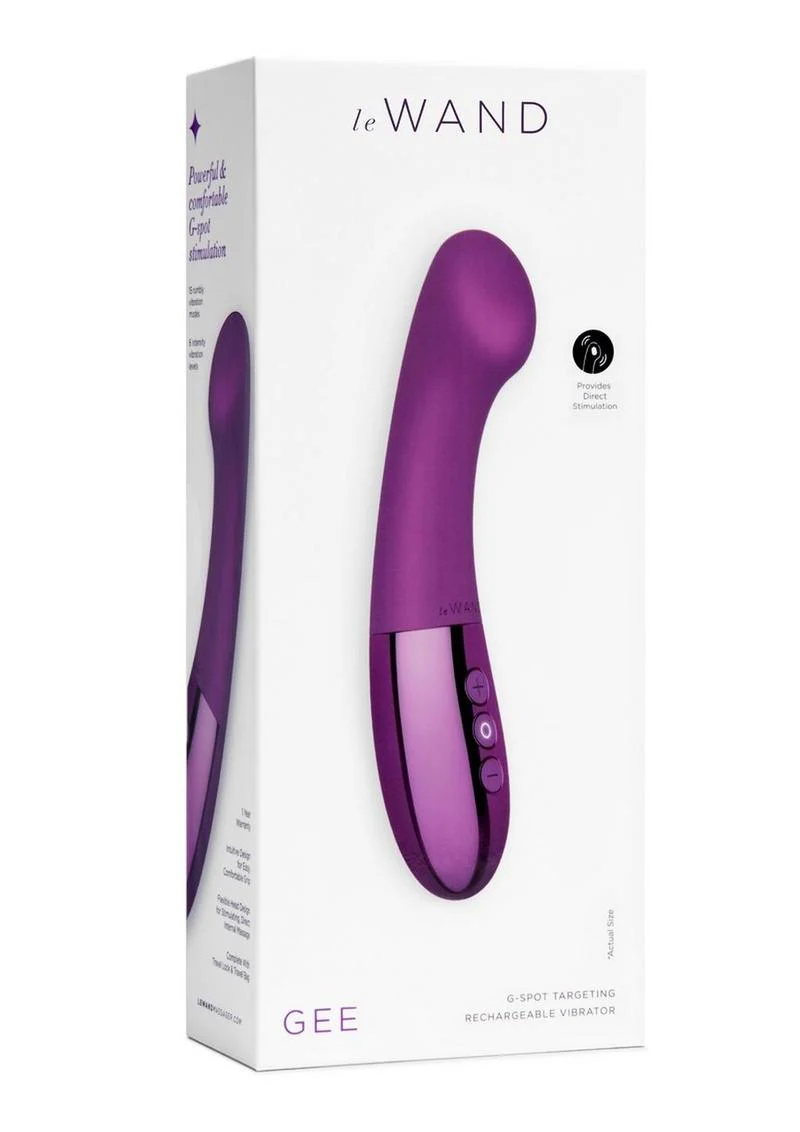 Le Wand Gee Rechargeable Silicone Body Wand - Image 2
