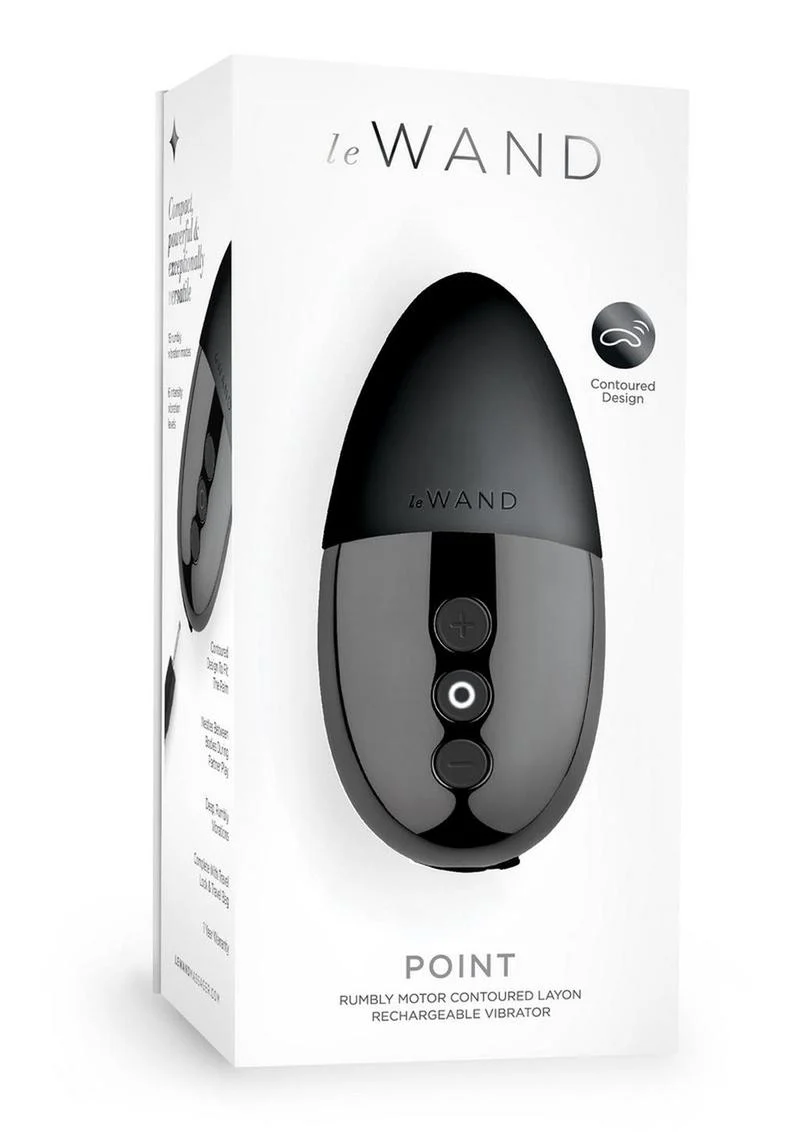 Le Wand Point Rechargeable Silicone Contoured Mini Vibrator - Image 2
