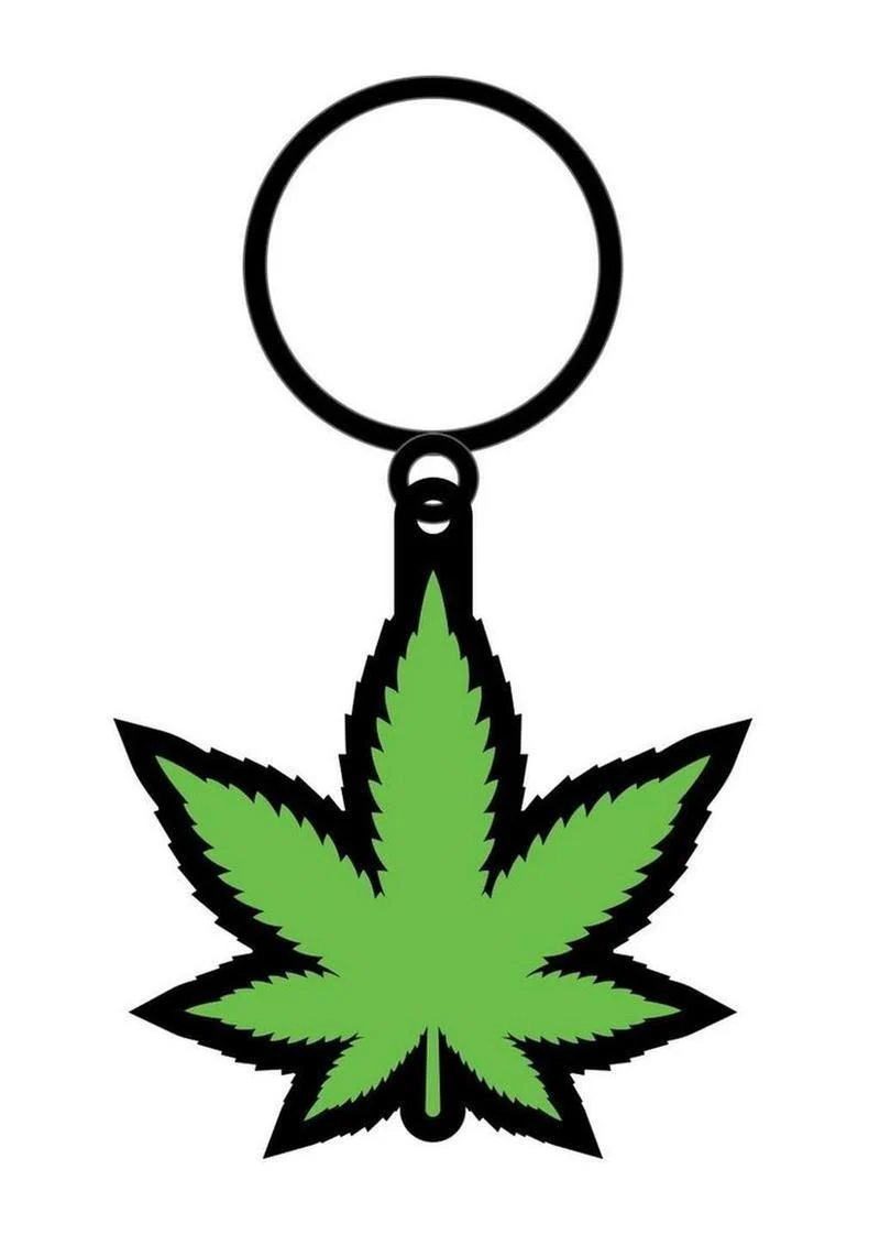 Leaf Green Keychain - Image 2