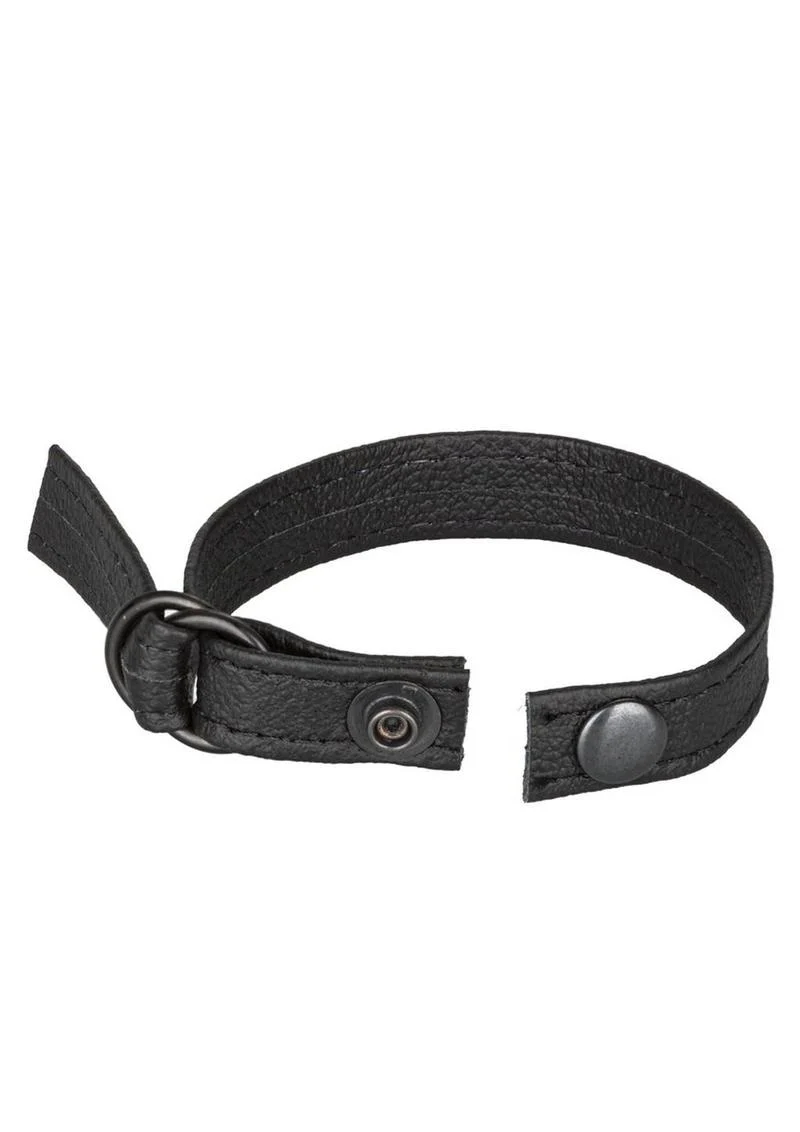 Leather Cinch Cock Ring - Image 4