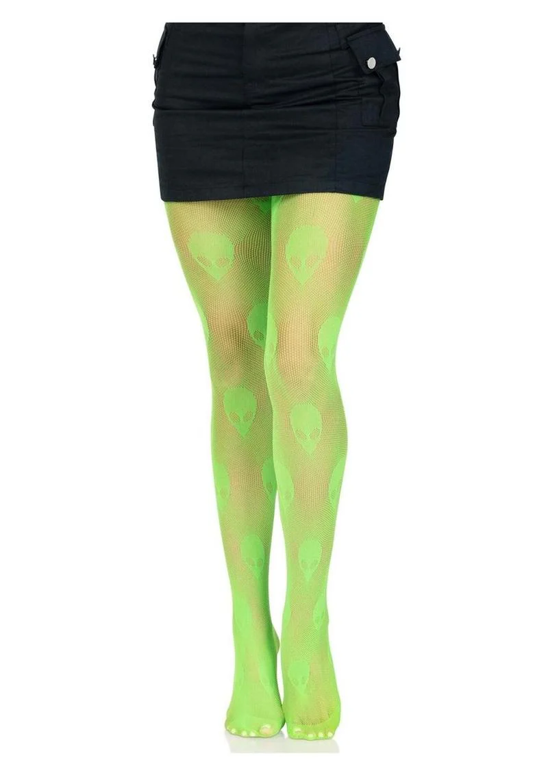 Leg Avenue Alien Net Tights - Image 2