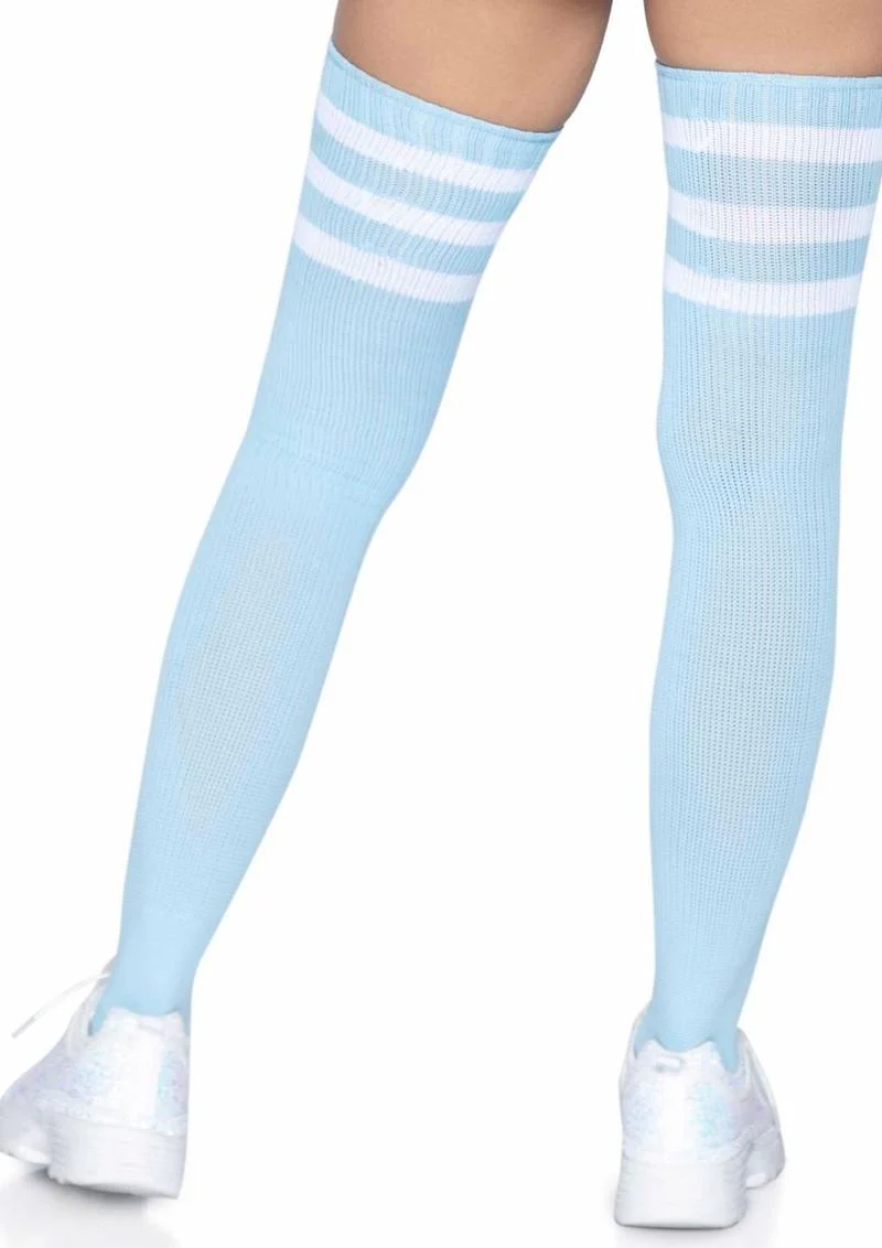 Leg Avenue Athlete Thigh High 3 Stripe Top - Image 5
