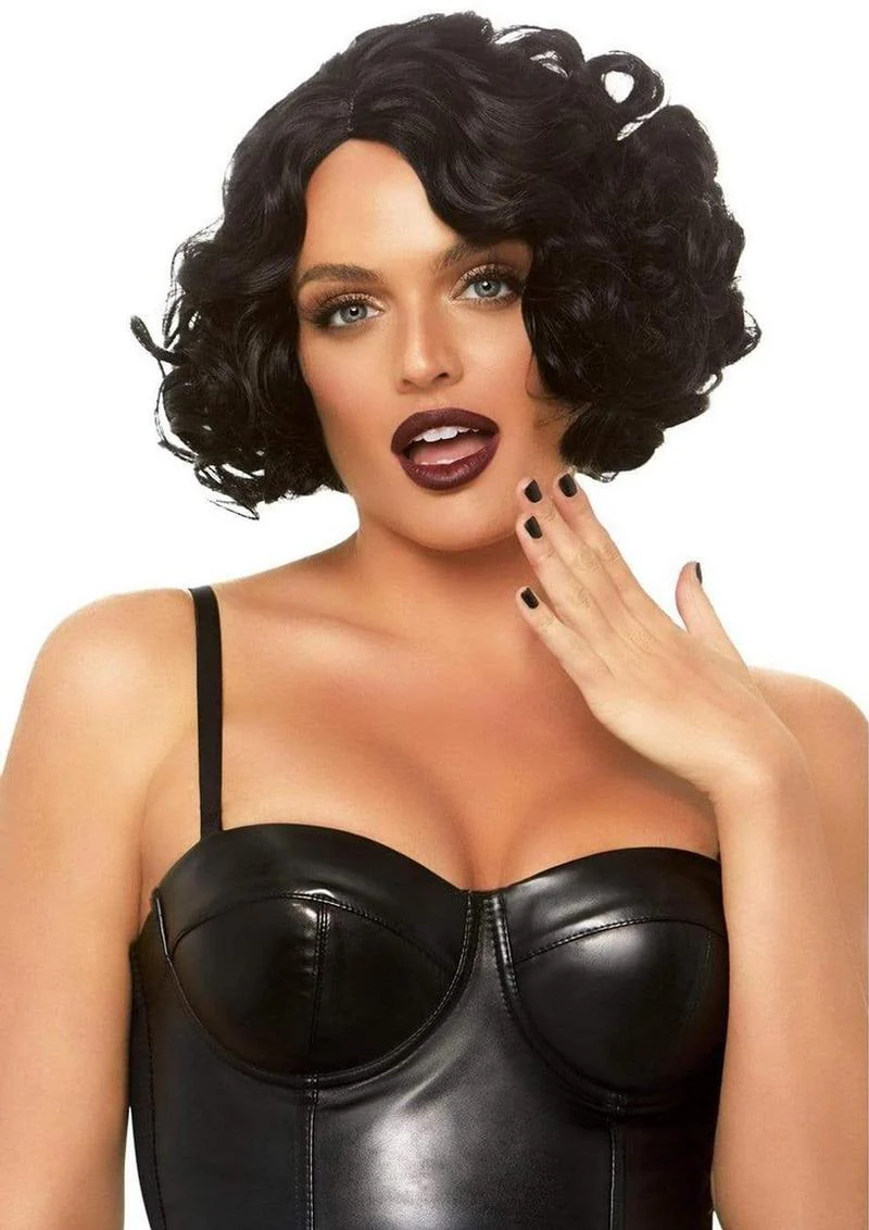 Leg Avenue Curly Bob Wig - Image 3
