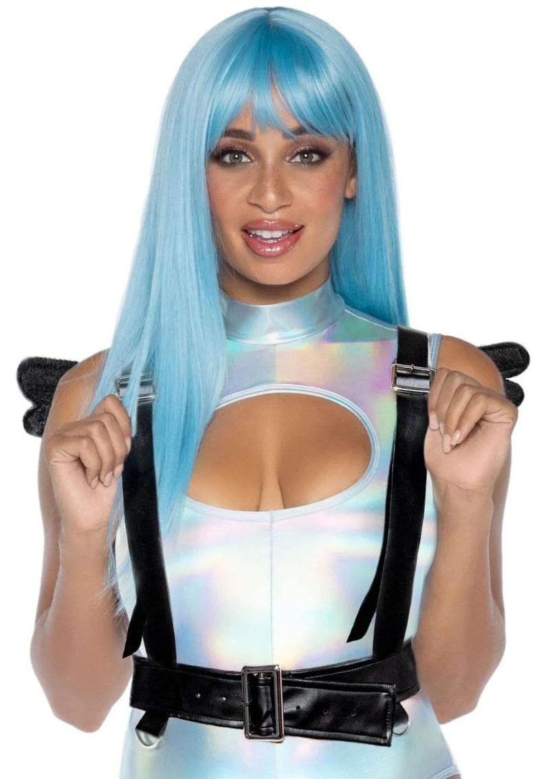 Leg Avenue Furry Angel Wing Body Harness - Image 2