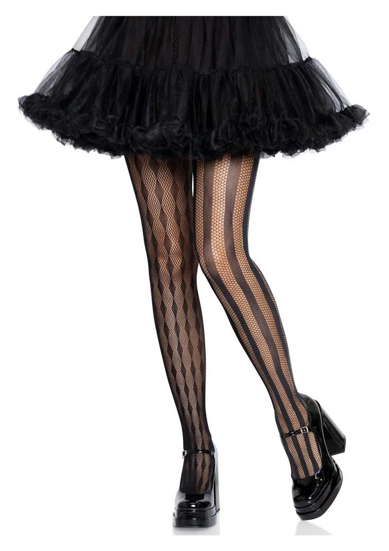 Leg Avenue Harlequin Net Tights - Image 3