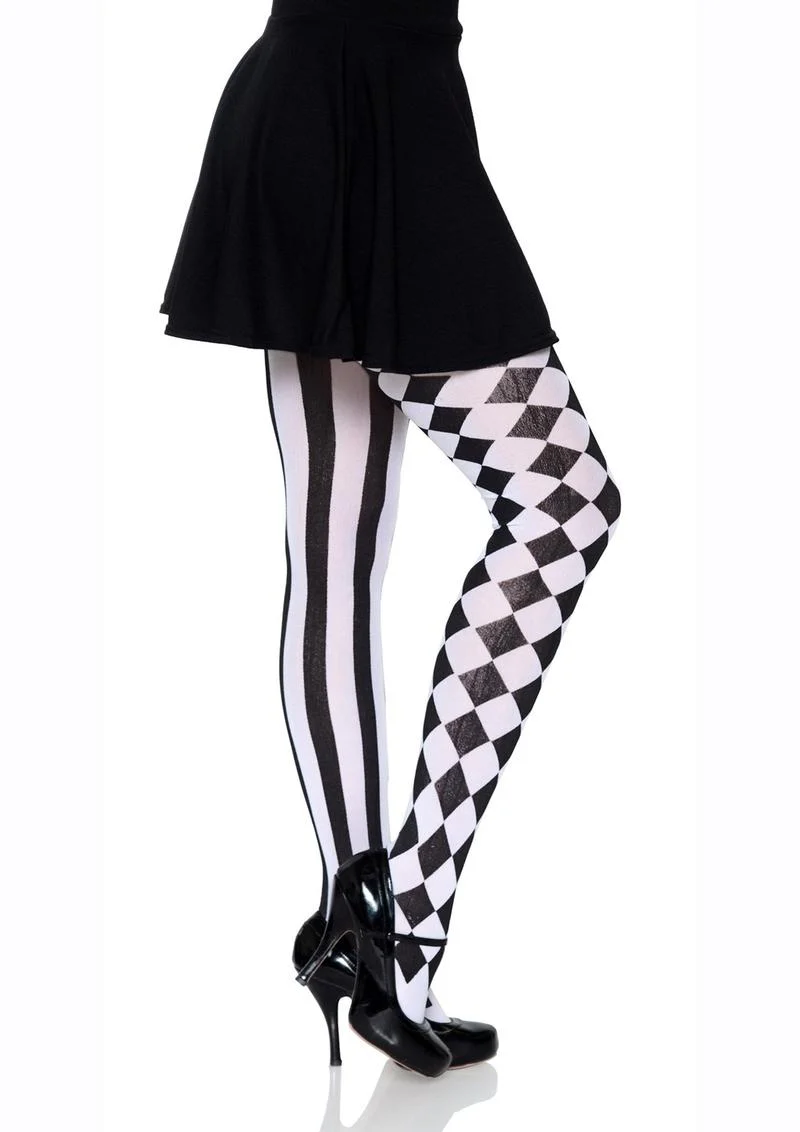 Leg Avenue Harlequin Pantyhose - Image 3