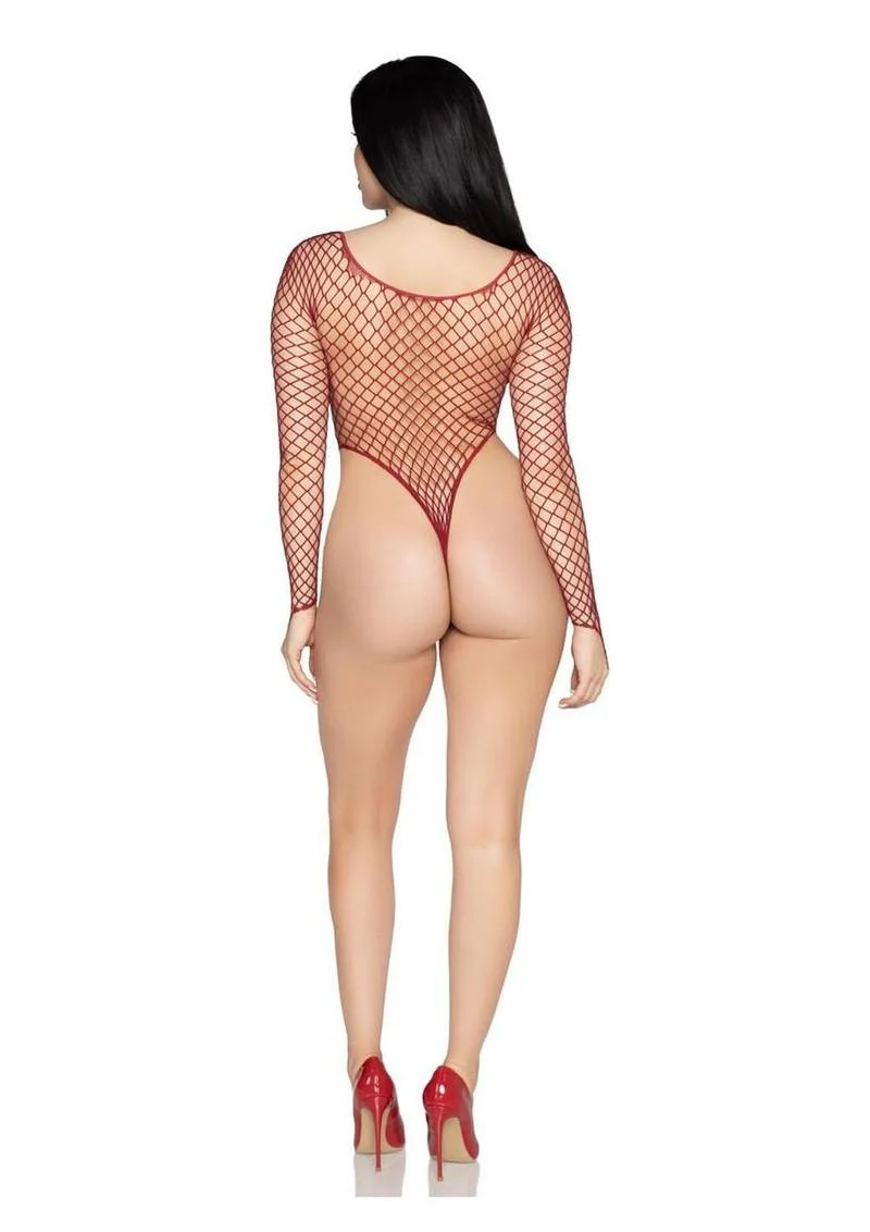 Leg Avenue High-Cut Industrial Net Bodysuit - Image 7