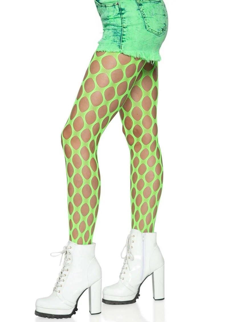 Leg Avenue Jumbo Pothole Net Tights - Image 11