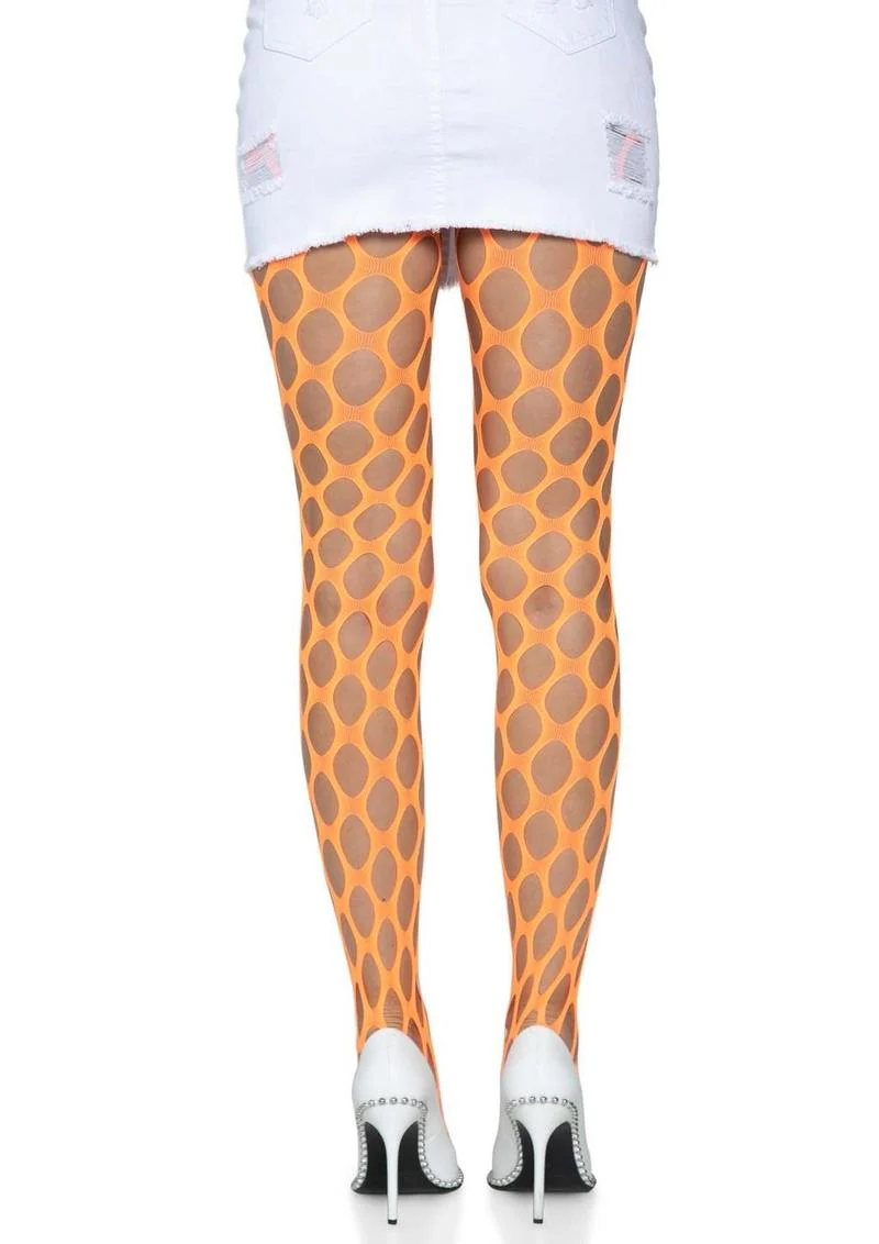 Leg Avenue Jumbo Pothole Net Tights - Image 12