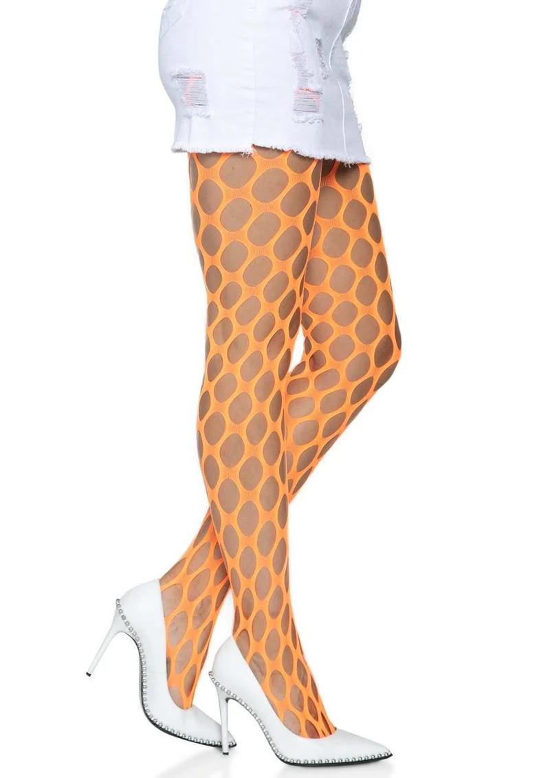 Leg Avenue Jumbo Pothole Net Tights - Image 13