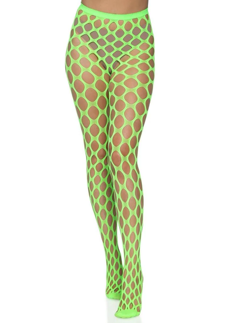 Leg Avenue Jumbo Pothole Net Tights - Image 4