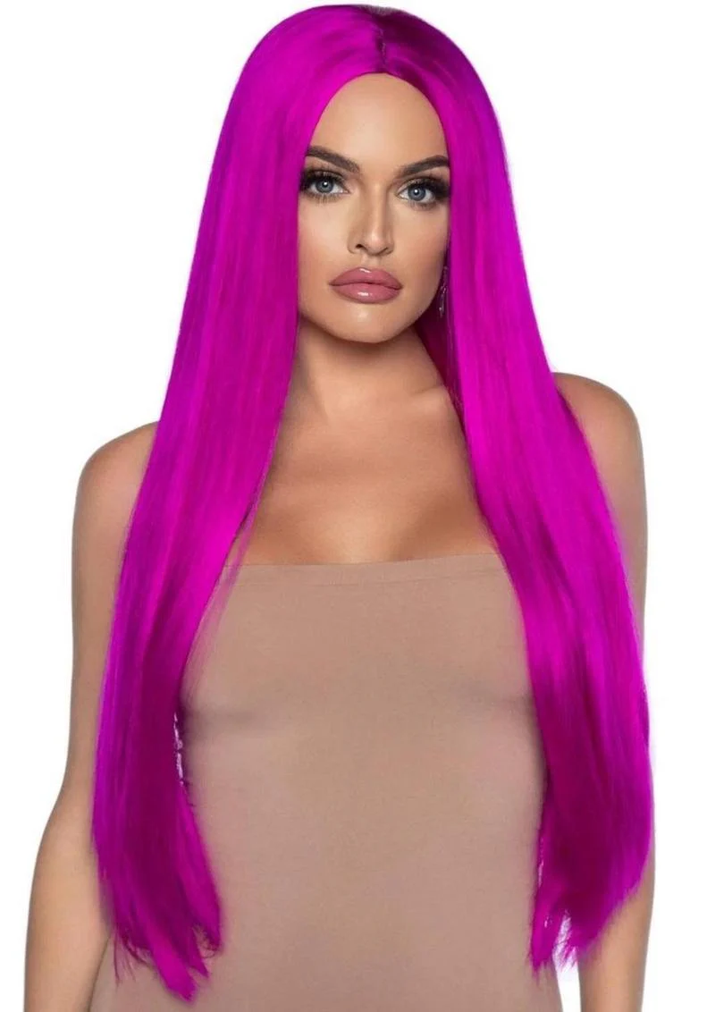 Leg Avenue Long Straight 33 Center Part Wig - Image 6