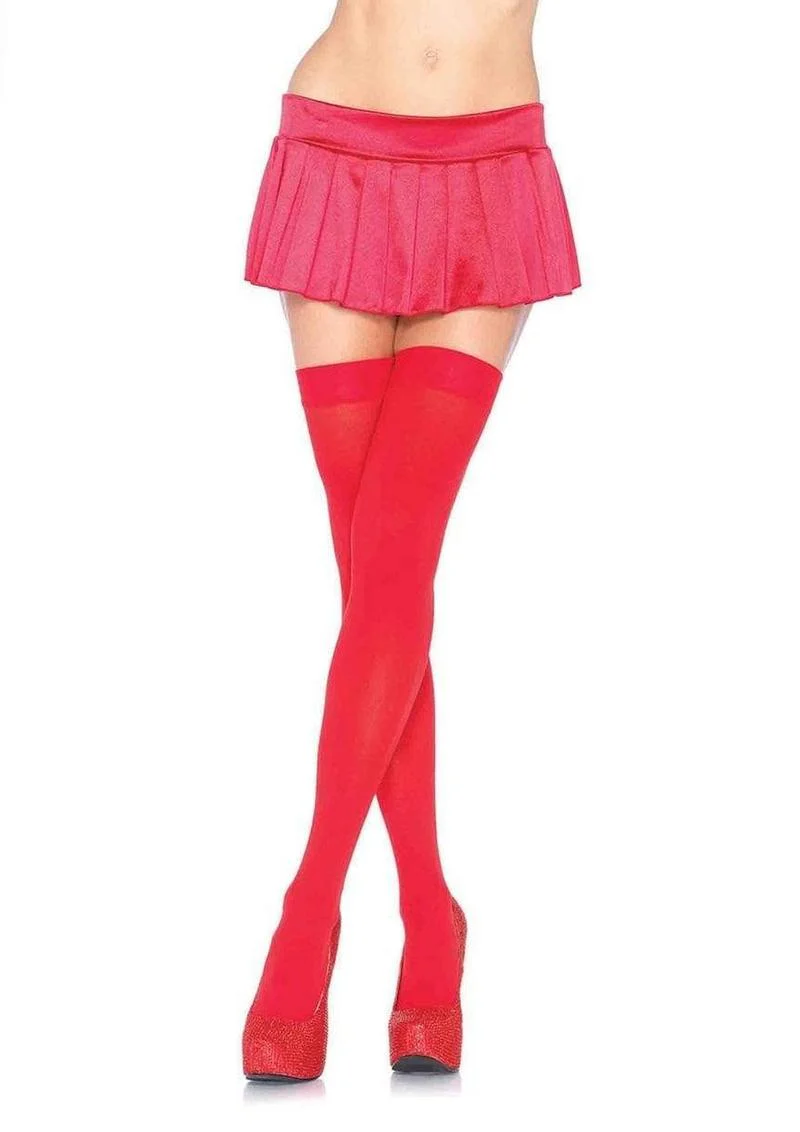 Leg Avenue Nylon Thigh High - Image 2
