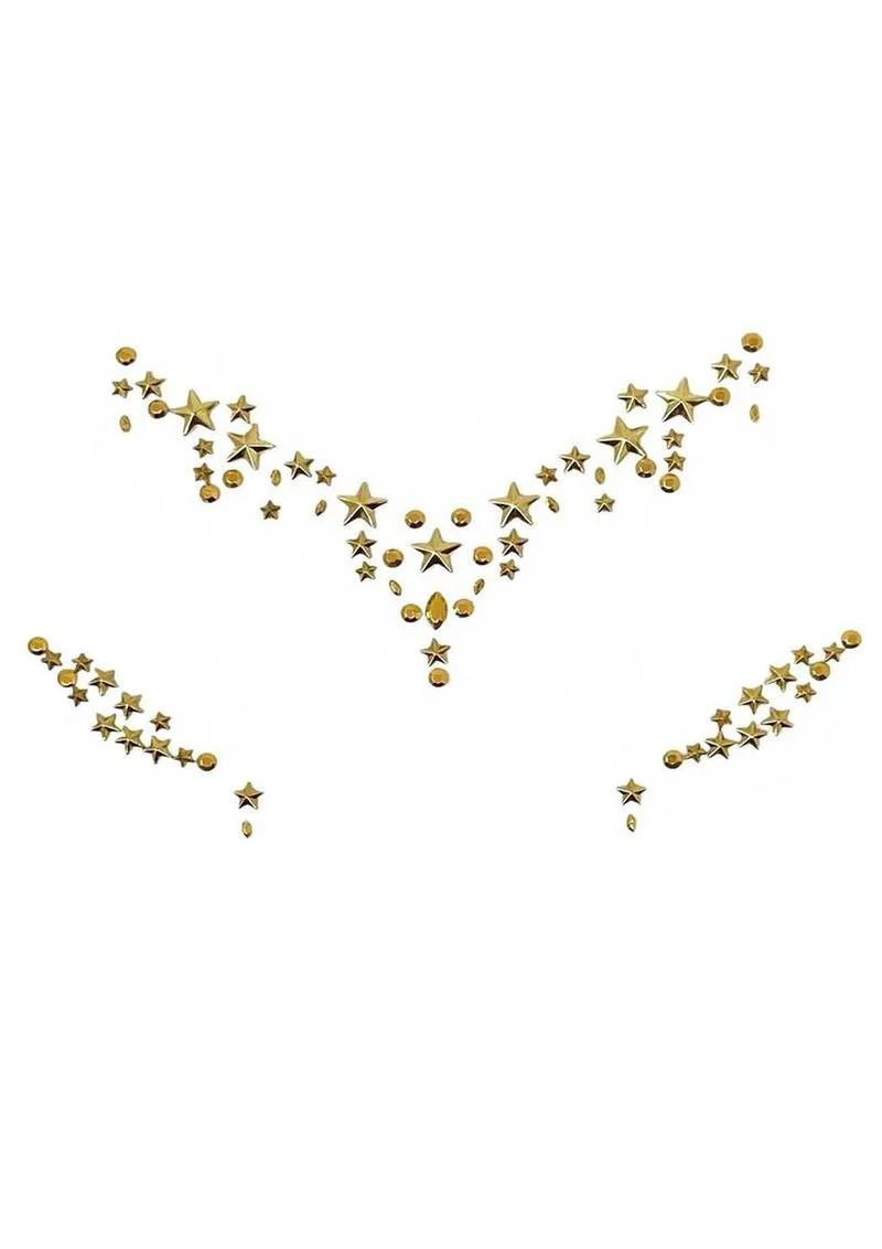 Leg Avenue Star Sign Face Jewels Sticker